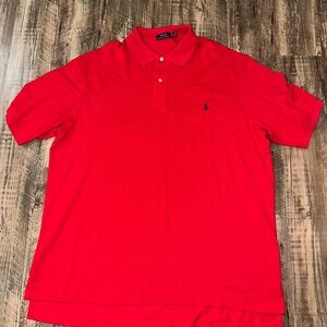 Polo by Ralph Lauren Men's Red Polo Shirt